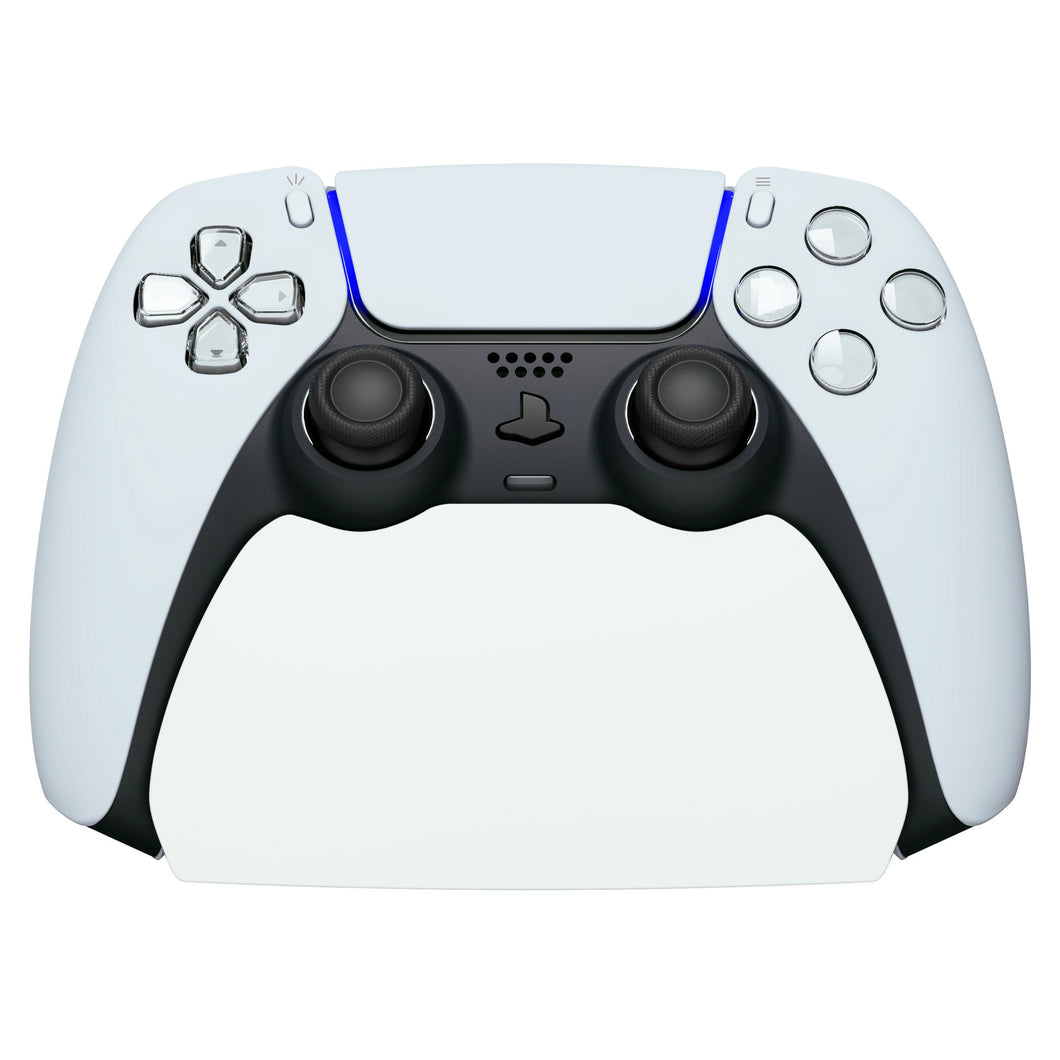 Solid White Controller Display Stand Gamepad Accessories Desk Holder Compatible With PS5 Controller-PFPJ004WS