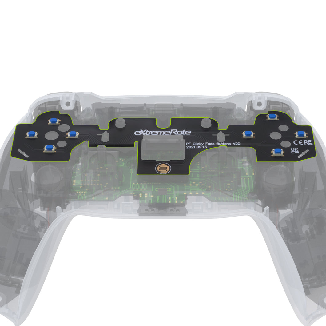 Upgraded Face Clicky Kit Compatible With PS5 Controller, Custom Tactile Dpad Action Buttons Compatible With PS5 Controller BDM-010 & BDM-020 - PFMD006 - Extremerate Wholesale