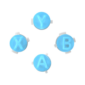 Transparent Light Blue Double Injection ABXY Buttons For Xbox One/ S Controller-XOJ0221 - Extremerate Wholesale