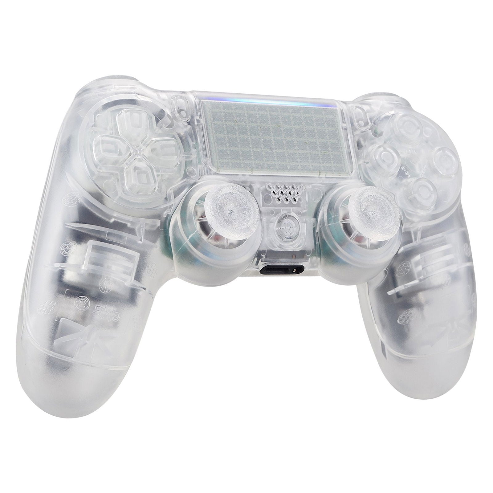 Transparent Clear White Replacement Full Set Shell Compatible With
