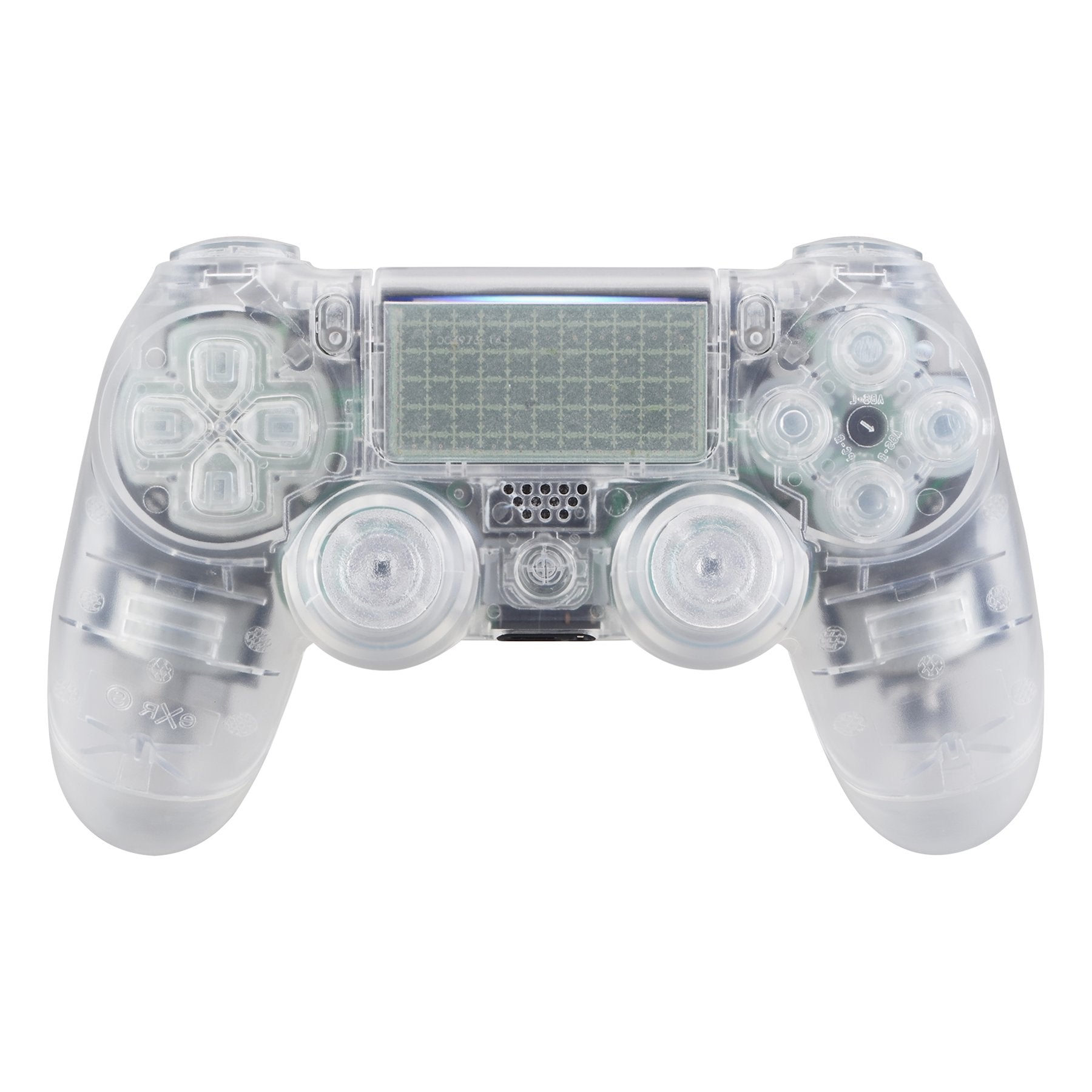 Transparent Clear White Replacement Full Set Shell Compatible With PS4 ...