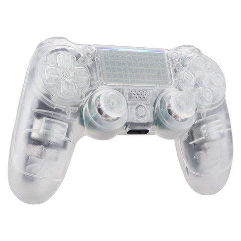 Transparent Clear White Replacement Full Set Shell Compatible With PS4 ...