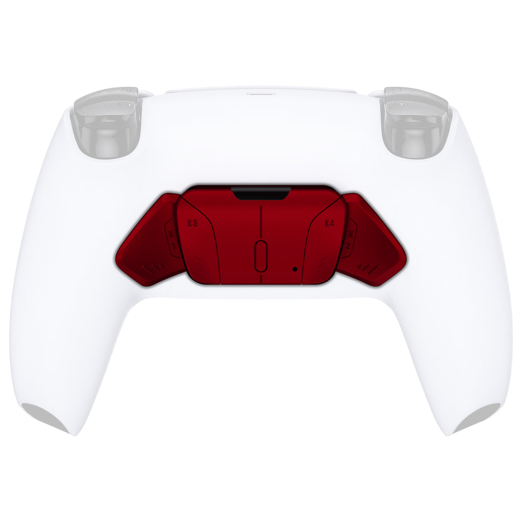 Vampire Red Replacement Redesigned K1 K2 K3 K4 Back Buttons Housing Shell Compatible With PS5 Controller Extremerate Rise4 Remap Kit-VPFP3002