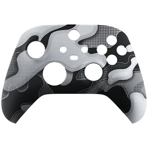 White Black Camouflage Front Shell For Xbox Series X/S Controller-FX3T136WS - Extremerate Wholesale