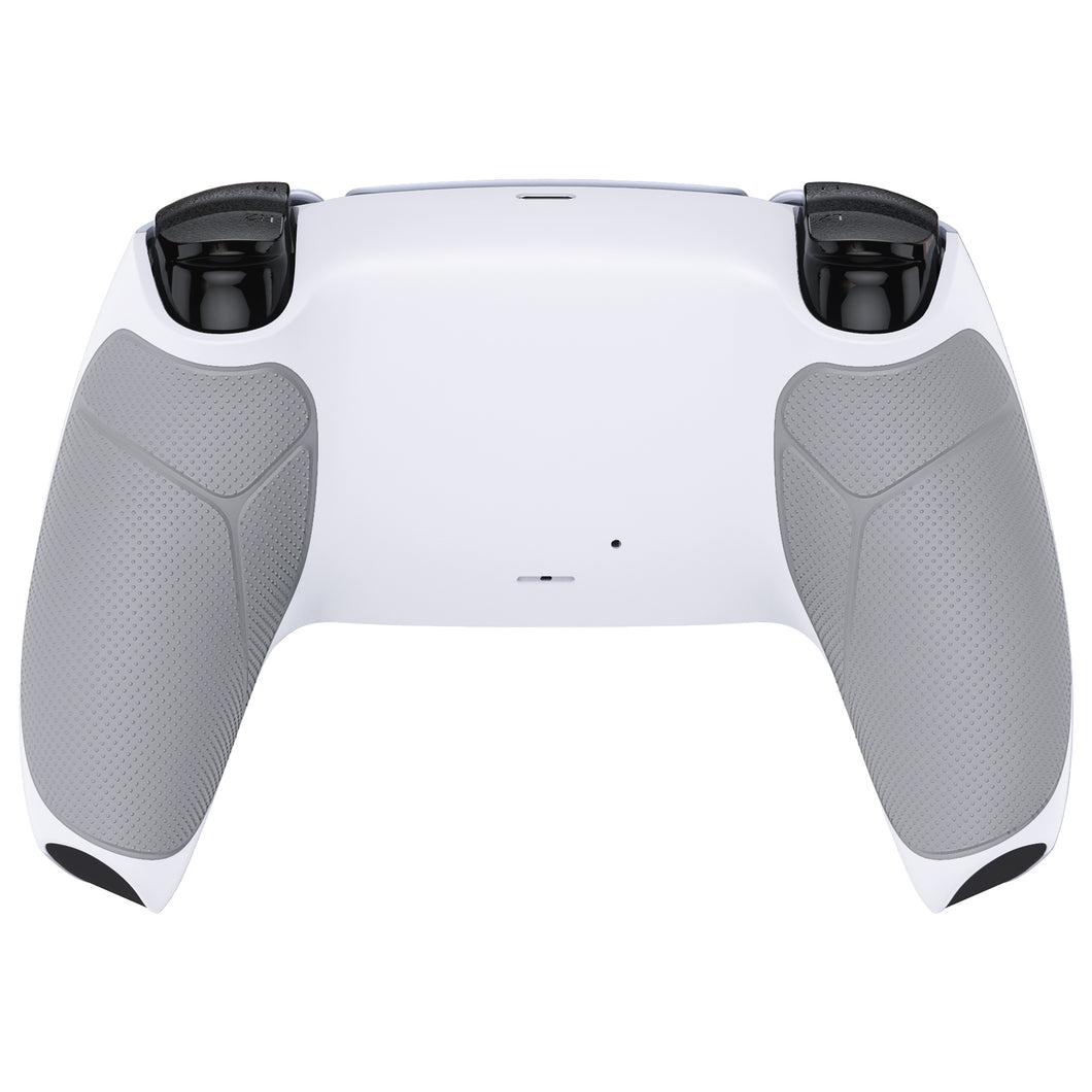 White Performance Non-Slip Rubberized Grip Replacement Bottom Shell Compatible With PS5 Controller BDM-010 & BDM-020 & BDM-030 & BDM-040 - DPFU6002WS