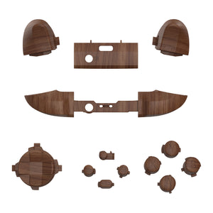 Wooden Grain 13in1 Button Kits For Xbox Series X/S Controller-JX3701WS - Extremerate Wholesale