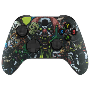 Soft Touch Scary Party Front Shell With Accent Rings For Xbox Series X/S Controller-YX3T104WS - Extremerate Wholesale